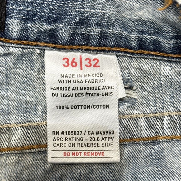 Ariat M4 FR Work Jeans Men's 36 X 32 Low Rise Boot Cut Flame Resistant - Picture 3 of 16